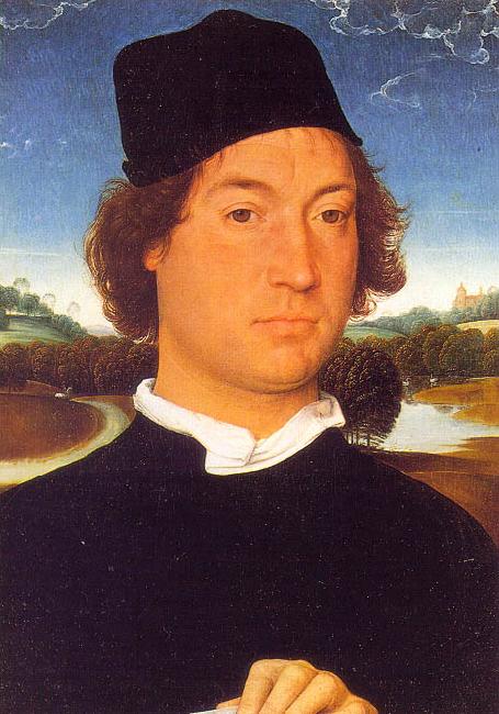 Hans Memling Portrait of an Unknown Man oil painting picture